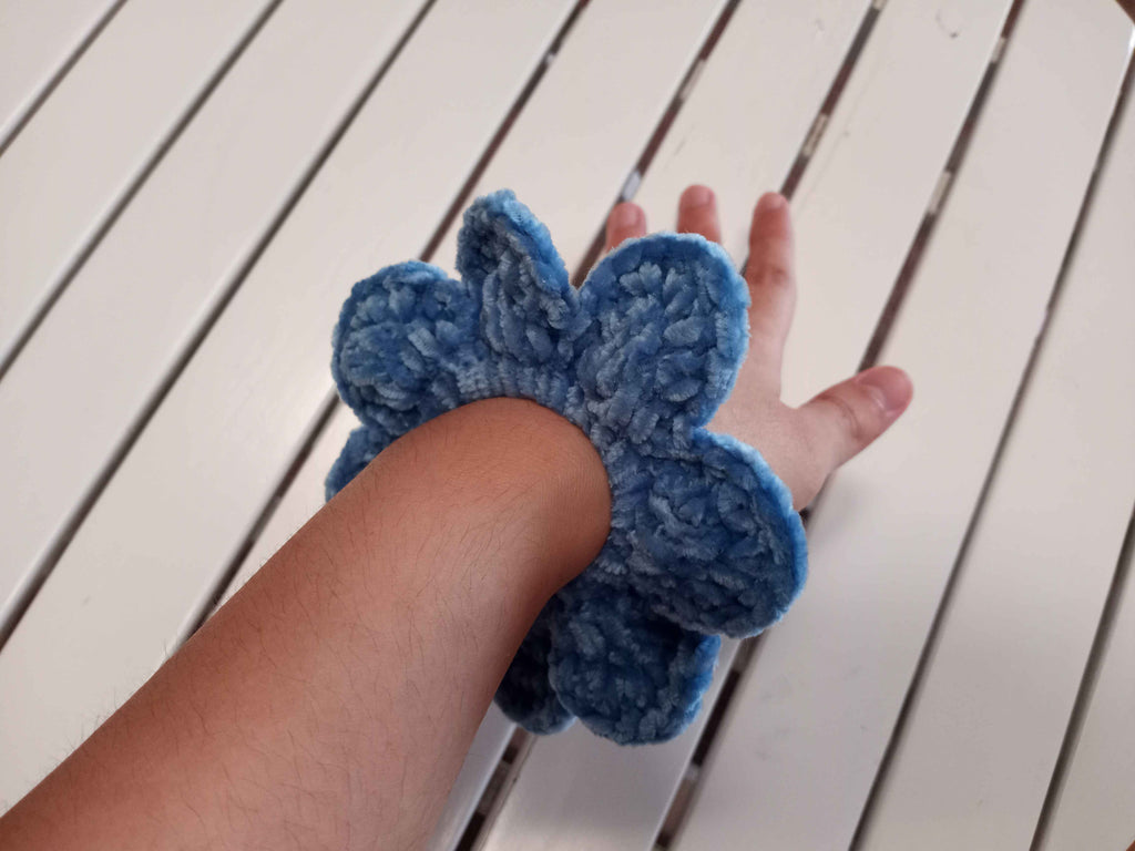 Flower Velvet Scrunchies